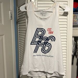 Nike blue ribbon sports racing singlet